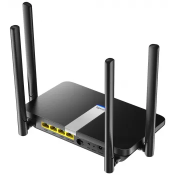 Cudy LT500 belaidis maršrutizatorius Fast Ethernet Dual-band (2,4 GHz / 5 GHz) 4G juodas