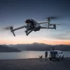 Kvadrokopteris DJI Air 3s RC-N3 — 50 MP kamera, 4K 3840×2160, 4 rotoriai, maks. 27 m/s, 32 000 m nuotolis, 4276 mAh baterija, pilkas