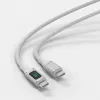 4smarts USB-C į USB-C kabelis DigitCord 100W 1,5 m, baltas