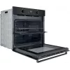 INDESIT orkaitė | IO K55C B | 71 L | Elektrinė | Katalizinė | Elektroninė | Aukštis 59.5 cm | Plotis 59.5 cm | Juoda