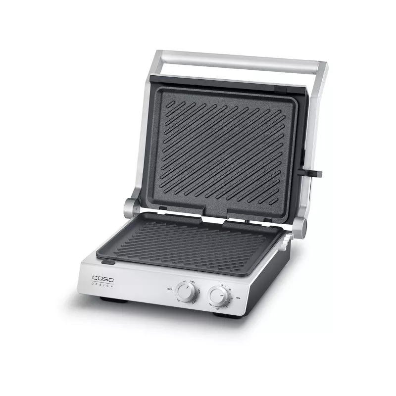 Caso dvipusis kontaktinis grilis | SteakChef | Kontaktinis grilis | 2000 W | Nerūdijantis plienas