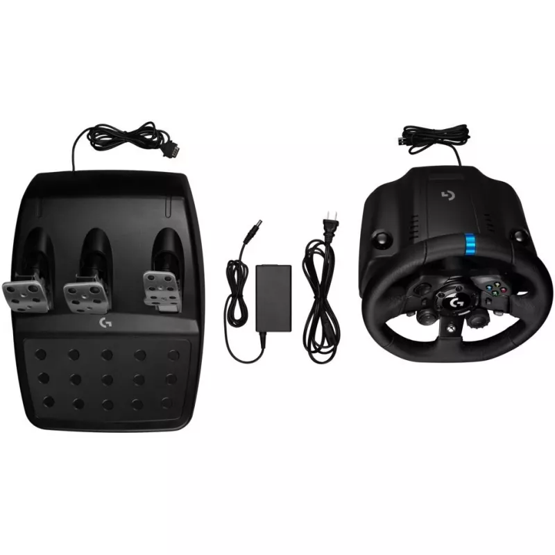 LOGITECH G923 SE Racing Wheel and Shifter Combo, skirta Xbox Series X|S, Xbox One ir PC - JUODA - USB - PLUGCG - EMEA28i-935
