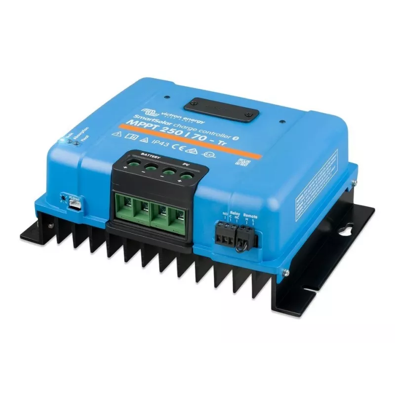 Saulės įkrovos valdiklis Victron SmartSolar MPPT 250/70-Tr — MPPT 250V, 70A