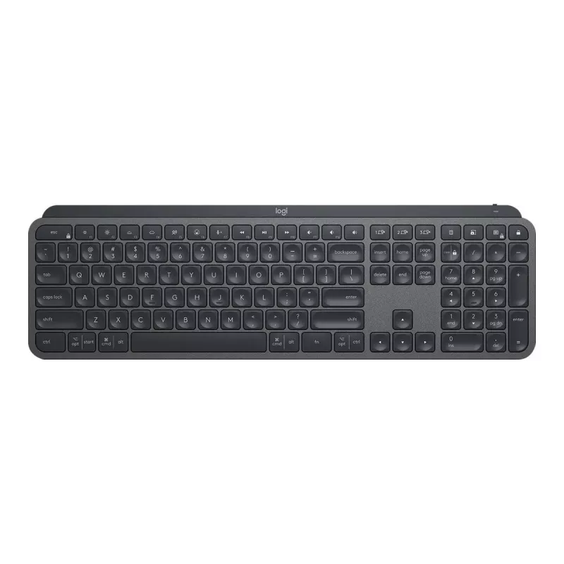 Logitech MX Keys Combo for Business - Klaviatūros ir pelės rinkinys - su foniniu apšvietimu - belaidis - Bluetooth LE - QWERTY - GB - Graphite