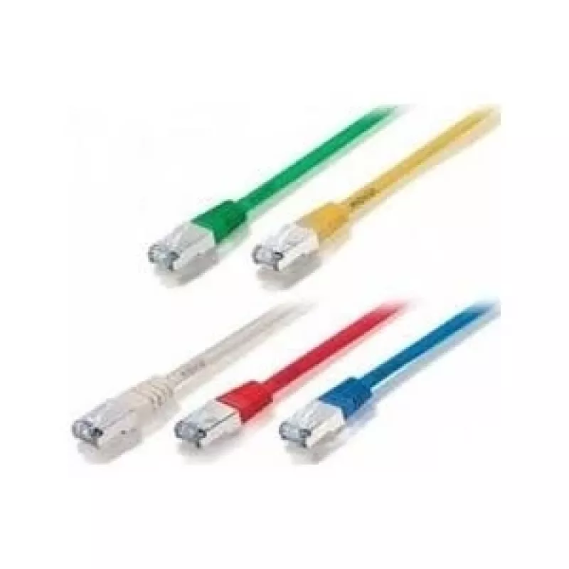 Tinklo kabelis Equip Cat.5e SF/UTP komutacinis kabelis RJ-45 7,5 m geltonas