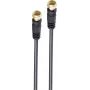 shiverpeaks BS80092-G-128CP-S bendraašis kabelis 1,5 m F juodas (BS80092-G-128CP-S)