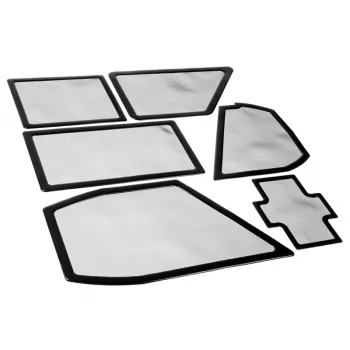 Dulkių filtras DEMCiflex 0476 NZXT Phantom 530, juodas, 6 vnt. pakuotėje
