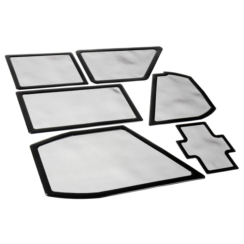 Dulkių filtras DEMCiflex 0476 NZXT Phantom 530, juodas, 6 vnt. pakuotėje