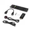 Mini DVB-T2 H.265 HEVC imtuvas KRUGER & MATZ KM9998, 470–862 MHz, 1 imtuvas, HDMI, USB, 720p