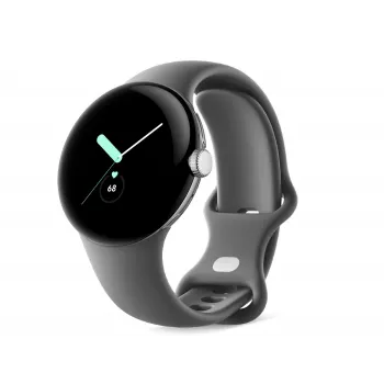 Google Pixel Watch - Poliruotas sidabrinis - Išmanusis laikrodis su apyranke