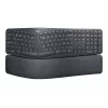Logitech ERGO K860 - klaviatūra - belaidė - 2,4 GHz, Bluetooth 5.0 - QWERTY - GB - grafito spalvos
