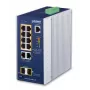Valdomas komutatorius PLANET IGS-4215-8UP2T2S L2/L4 Gigabit Ethernet PoE 10 prievadų
