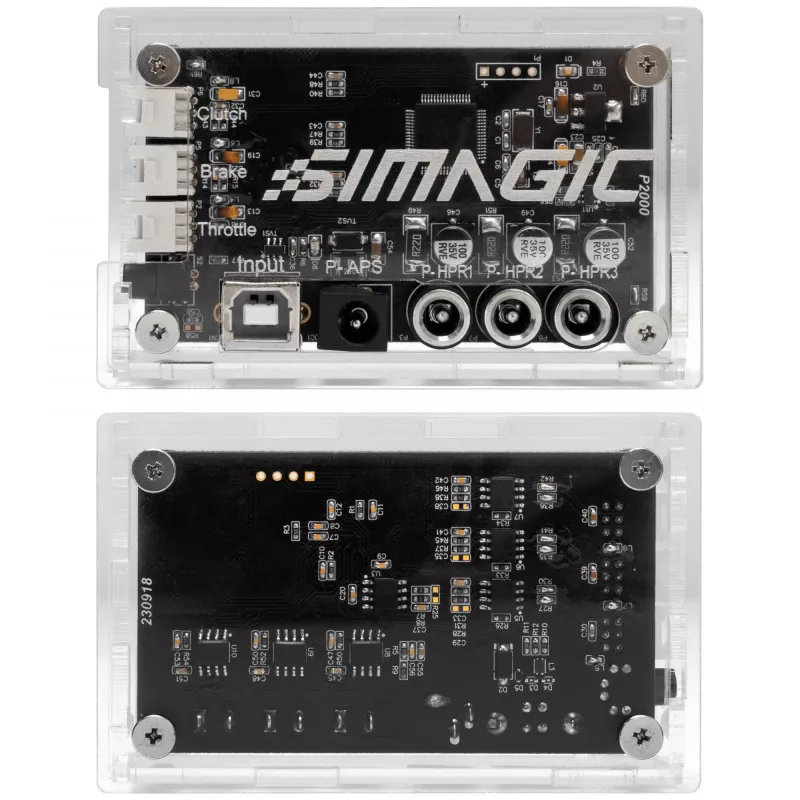 Simagic P2000-HCB haptinis valdymo blokas su USB ryšiu