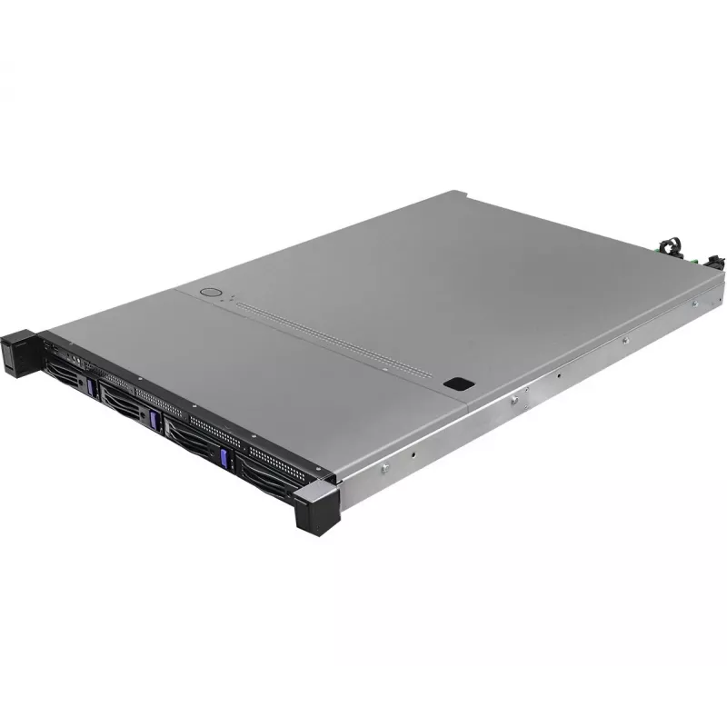 ASRock 1U4L-GENOA/2T serverio barebone AMD SoC LGA 6096 Rack (1U) Pilka