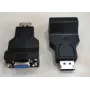 Microconnect MC-ITH-DP1.2-VGA vaizdo kabelio adapteris DisplayPort VGA (D-Sub) juodas