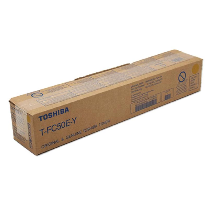 Toshiba T-FC50EY tonerio kasetė 1 vnt Originali Geltona