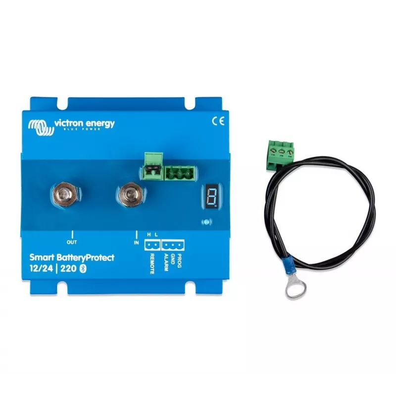 „BatteryProtect“ išmanioji relė „Victron Energy“ BPR122022000 12/24 V 220 A (automatinis akumuliatoriaus atjungimas)