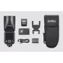 Compact flash Godox V100 Juoda 1.7s recycle time baterija powered