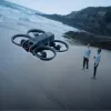 Dronas DJI Avata 2 — maksimalus atstumas 13 000 m, maksimalus greitis 27 m/s, 4 rotoriai, juodas (be akinių ar nuotolinio valdiklio)