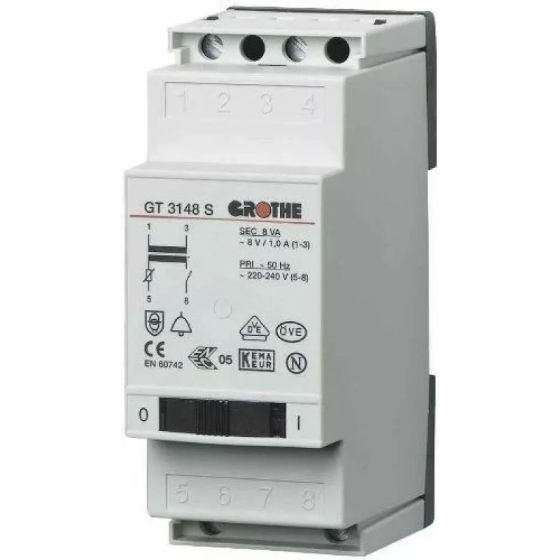 Grothe GT 3148 S srovės transformatorius 1 A baltas (14211)