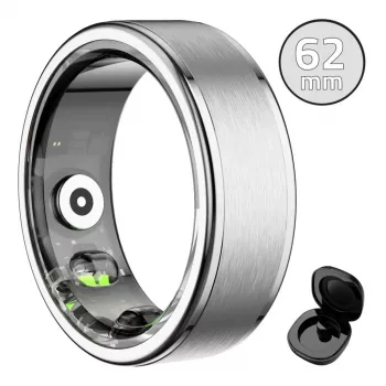 Išmanusis žiedas MANTA SR01SL 62mm OneRing sidabrinis