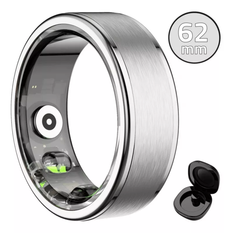 Išmanusis žiedas MANTA SR01SL 62mm OneRing sidabrinis