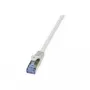 Tinklo kabelis LogiLink Cat6a S/FTP RJ-45 1,5 m pilkas