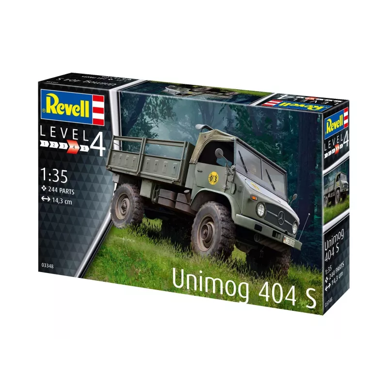Plastikinis modelis UNIMOG 404 S 1/35