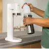 Gazuojantis butelis BRITA 1046738 gazuotiems gėrimams gaminti, nerūdijantis plienas, 650 ml, 77 mm Ø, 278 mm aukštis
