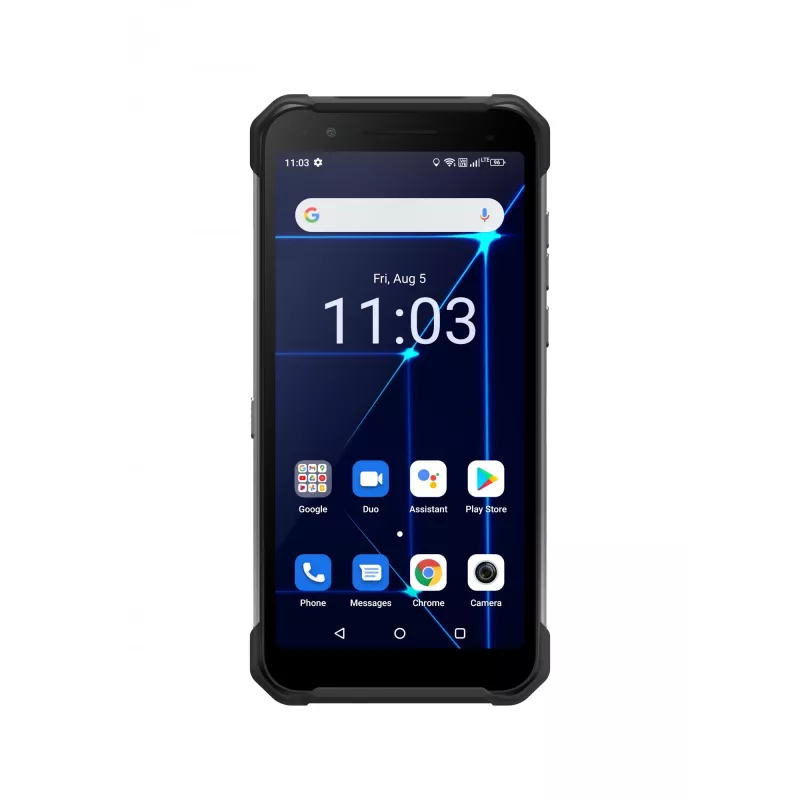 Išmanusis telefonas myPhone Hammer Construction 6 colių 128 GB juoda-sidabrinė