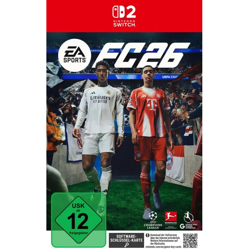 Video žaidimas electronic arts EA Sports FC 26, skirtas Nintendo Switch – 2 žaidėjų režimas