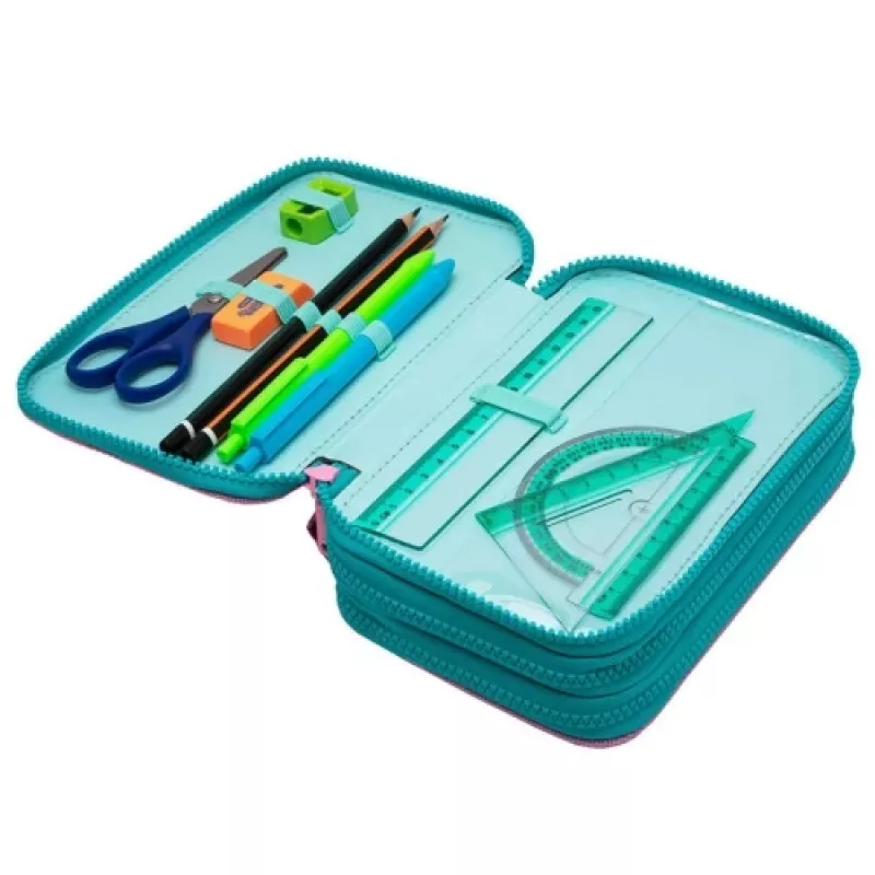 Penalas CoolPack Jumper 3 DREAMS F067654 – trijų aukštų, kelių skyrių mokyklinis penalas