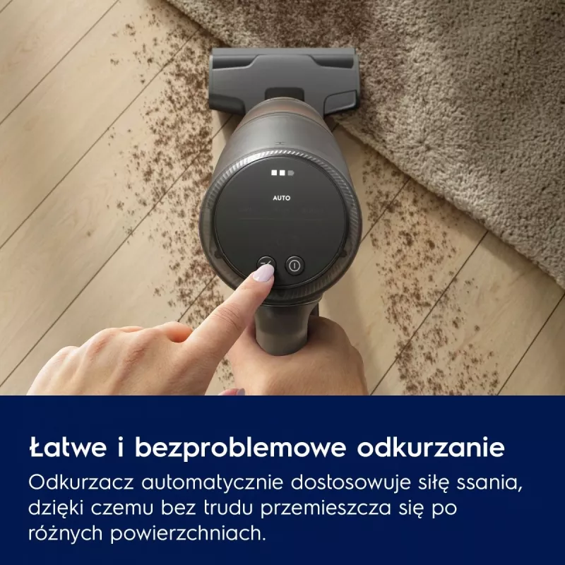 Electrolux EP82AB25UG belaidis dulkių siurblys / elektrinė šluota Baterija Sausas Cikloninis Be maišelio 0,4 l 100 W Pilka