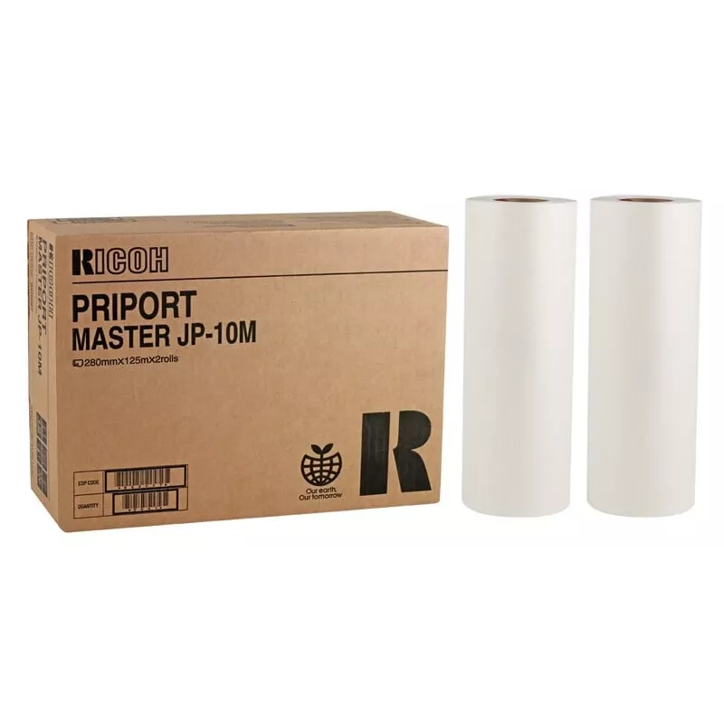 Ricoh Priport Master JP-10M (893027) (2 RITINĖLIAI / pakuotė) 280x125mm skaitmeninio kopijavimo aparato reikmenys
