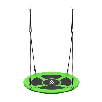 Lauko kabantis lizdo supynės Extralink Black Forest Bocianie gniazdo žalios (modelis SW100X ZIELONE)