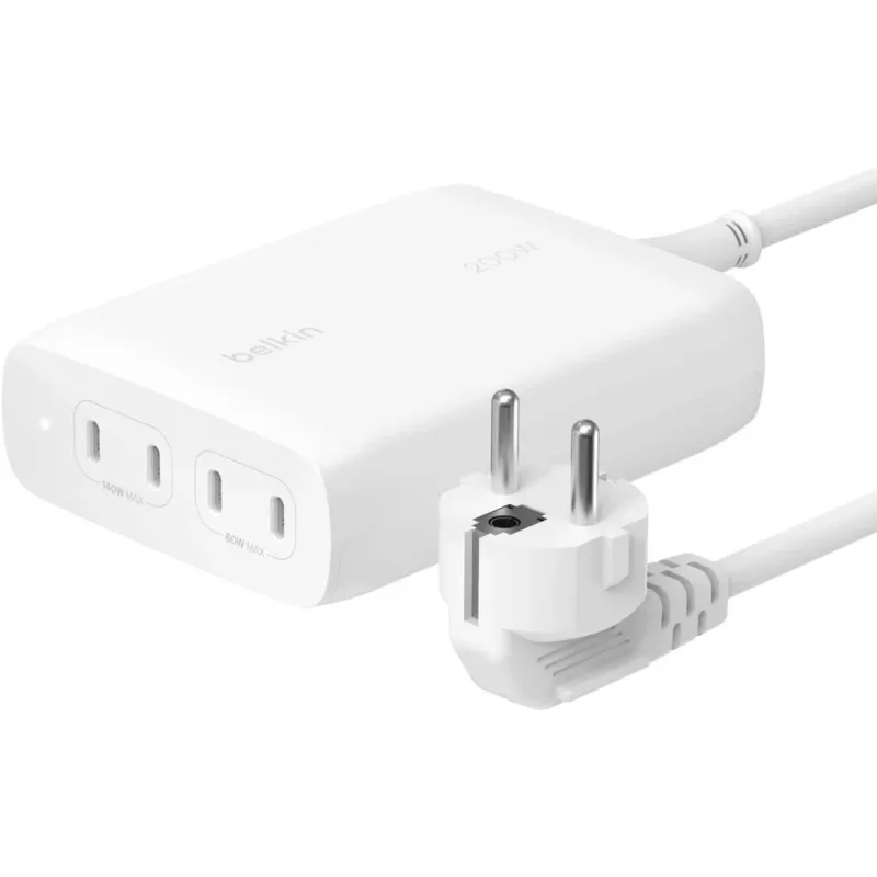 Belkin WCH010VFWH mobiliojo įrenginio įkroviklis Baltas Vidaus