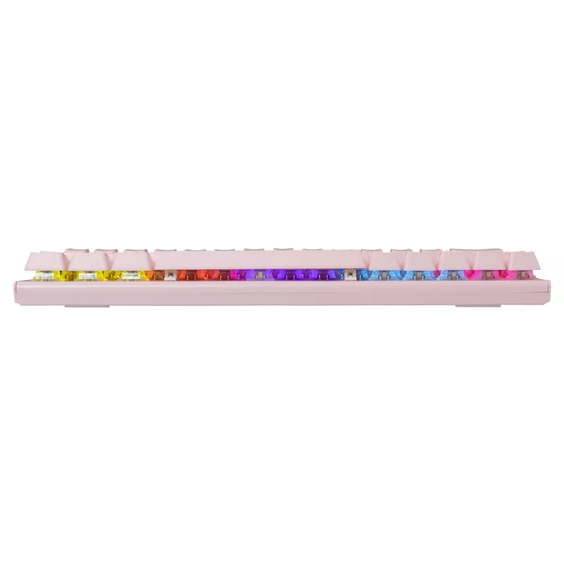 Mechaninė žaidimų klaviatūra White Shark Wakizashi GK-002421V2 Pink US-Blue išdėstymas