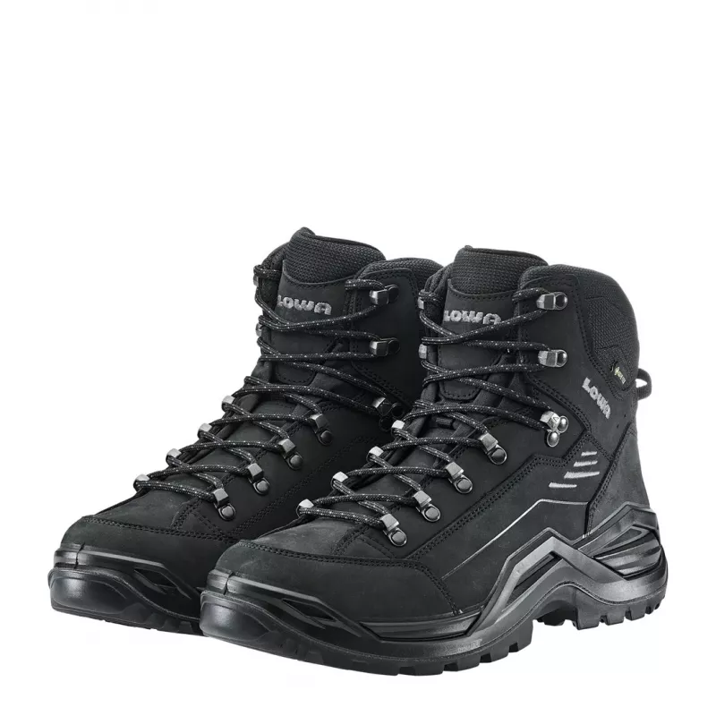 Žygio batai Lowa Renegade Evo GTX Mid – giliai juodi Dydis: 42