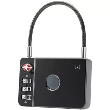 Išmanioji spynelė Mili MiLock Juoda Code Wireless CR2032 Baterija