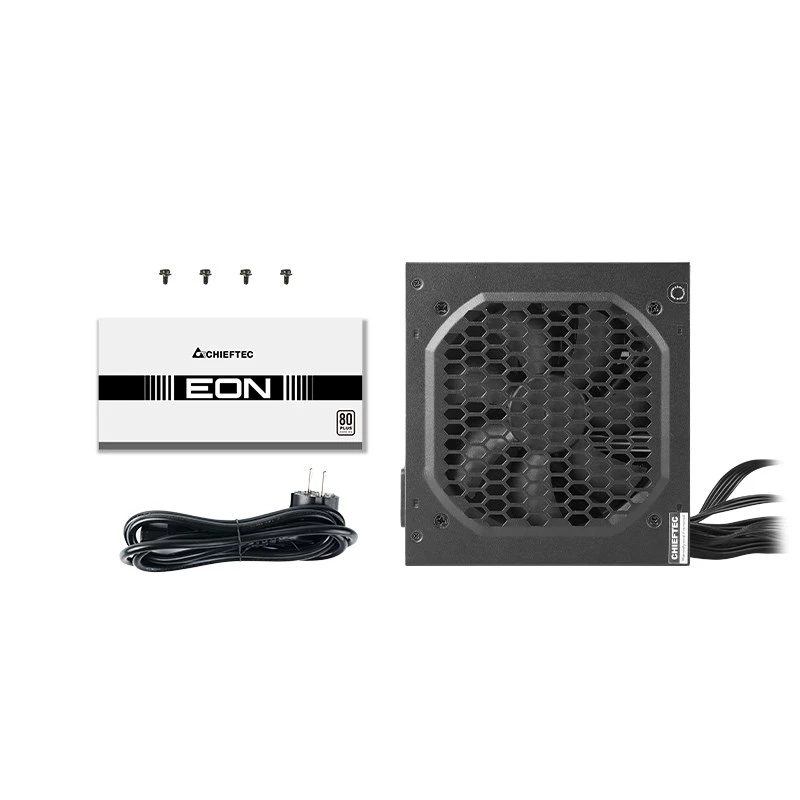 Chieftec EON maitinimo blokas 600 W 20+4 kontaktų ATX ATX juodas