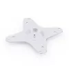 Adapter plokštė WANBO CEILING BRACKET ACCESSORIES Aliuminis Sidabrinė 170x170mm