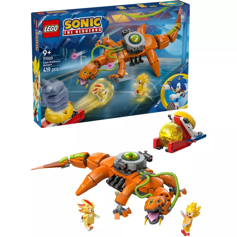 LEGO SONIC THE HEDGEHOG 77003 Super Shadow vs. Biolizard
