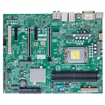 Supermicro - X13SAE - pagrindinė plokštė - ATX - LGA1700 lizdas - W680 mikroschemų rinkinys - USB 3.2 Gen 1, USB 3.2 Gen 2, USB-C Gen 2x2 - Gigabit LAN, 2,5 Gigabit LAN - integruota grafika (reikalingas CPU palaikymas)