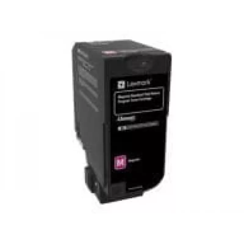 Lexmark 74C2SM0 tonerio kasetė 1 vnt. Originali purpurinė