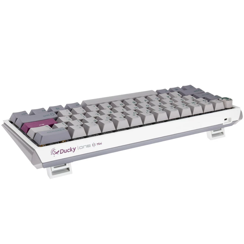 Ducky One 3 Mini klaviatūra USB US English pilka (DKON2161ST-RUSPDMIWHHC2)