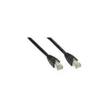 Wentronic Goobay CAT 5e komutacinis kabelis, SF/UTP, juodas, 2 m - CCA vario mišinys (68669)