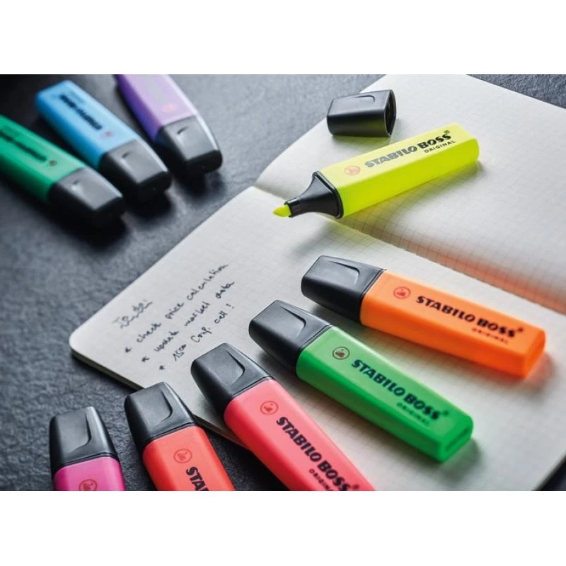 Fineliner STABILO point 88 Geltonas