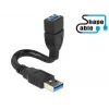 USB kabelis DeLOCK 0,15 m 2xUSB3.0-A