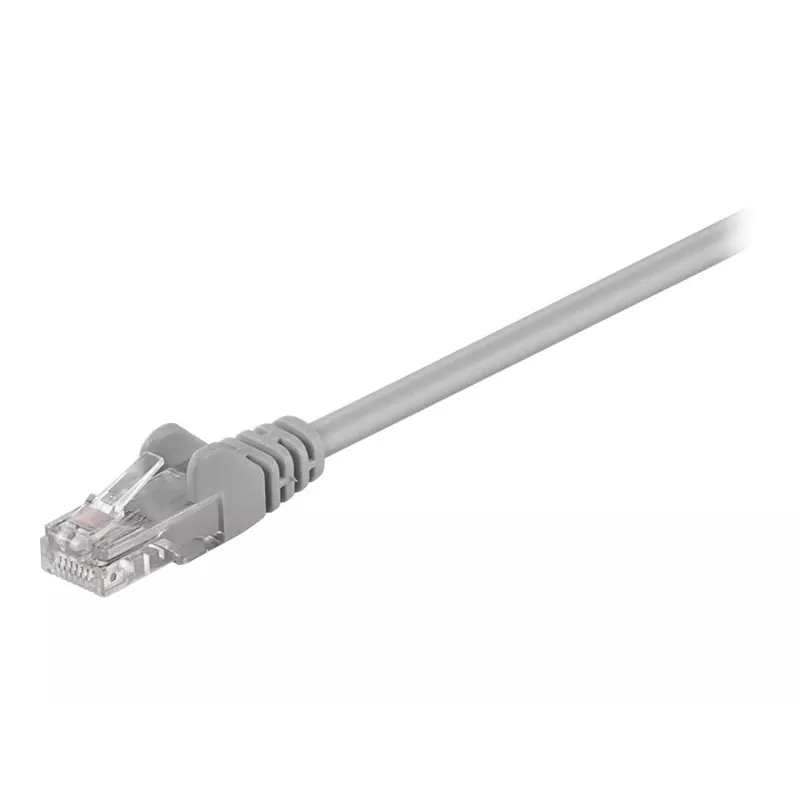 Wentronic Goobay - Patch-Cable - RJ-45 (M) į RJ-45 (M) - 25,0m - UTP - CAT 5e - Moulded - Pilka (95635)