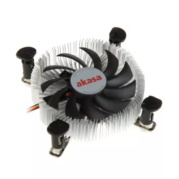 Aušintuvas Akasa AK-CC7122BP01 procesoriaus aušinimo sistema 7,5 cm aliuminis mėlynas